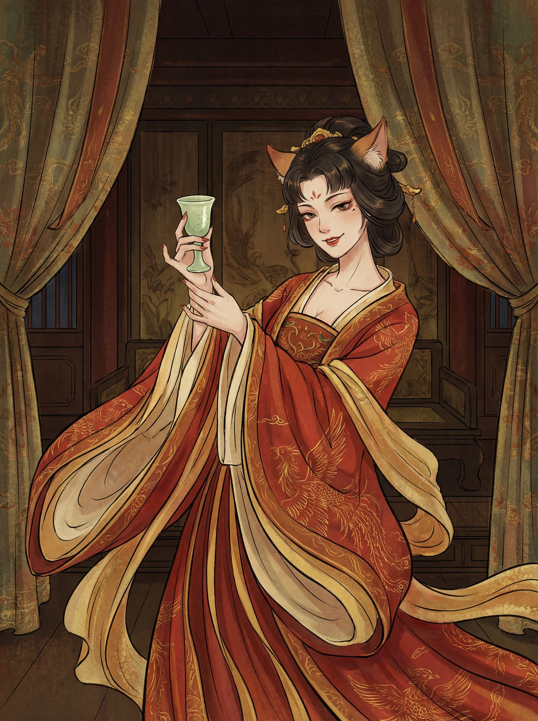 妲己 - 黑帮大佬跟我在一起的365天 封神榜截教动漫角色